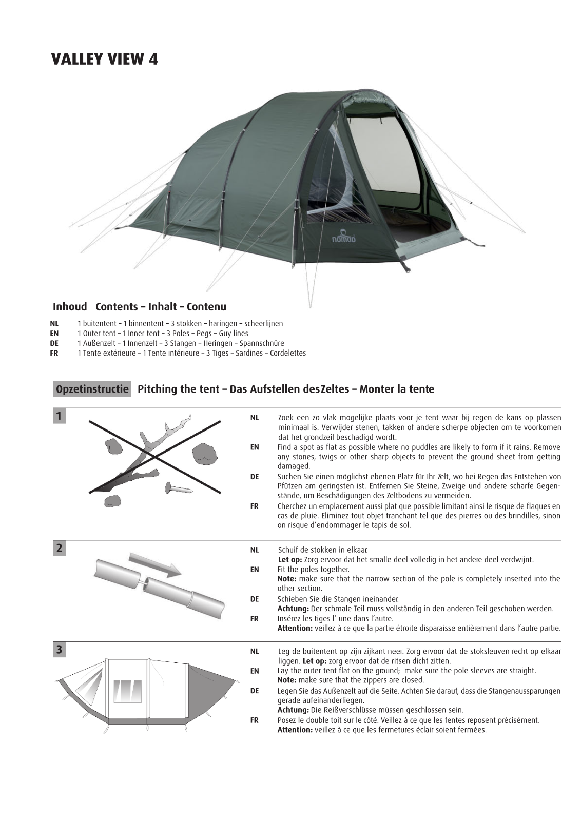 Nomad Valley View 4 User guide - ManualMachine.com