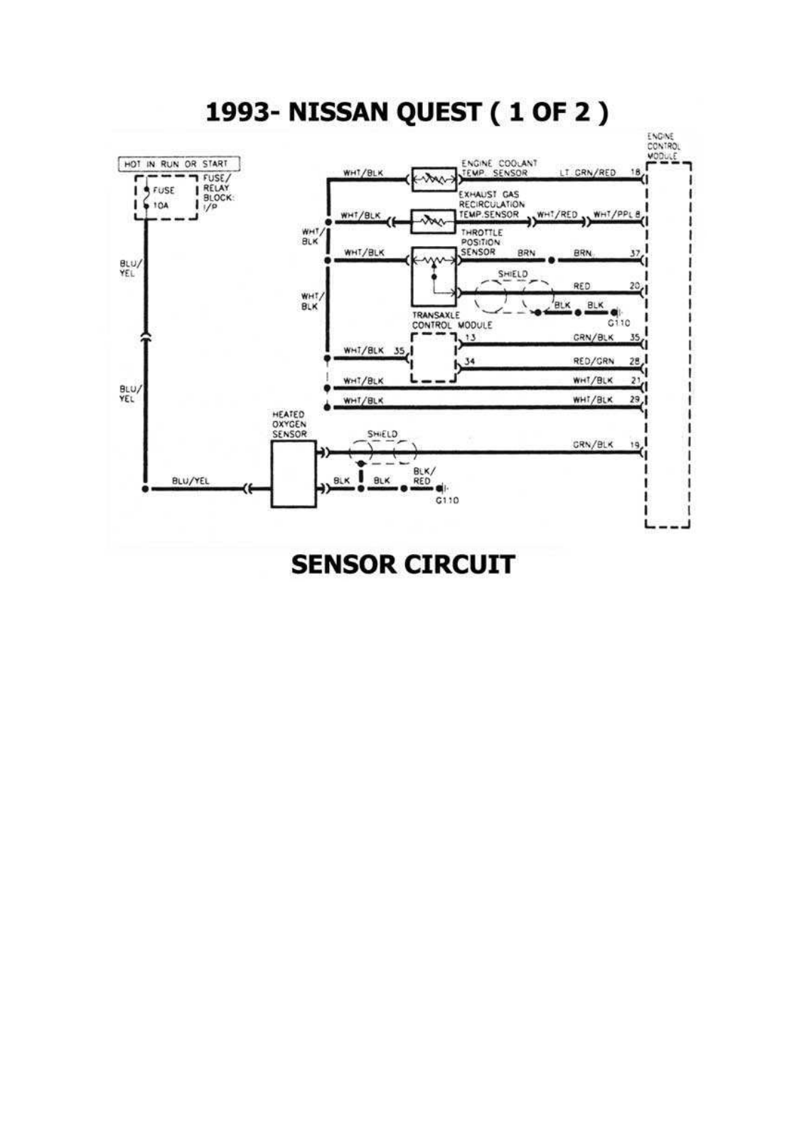 FORD Quest 5-11 esqnis34C Diagram