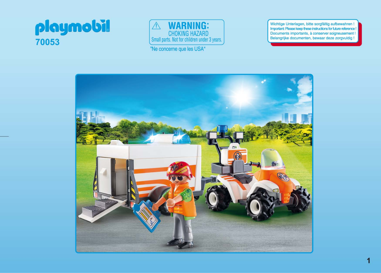 playmobil 70053 Service Manual