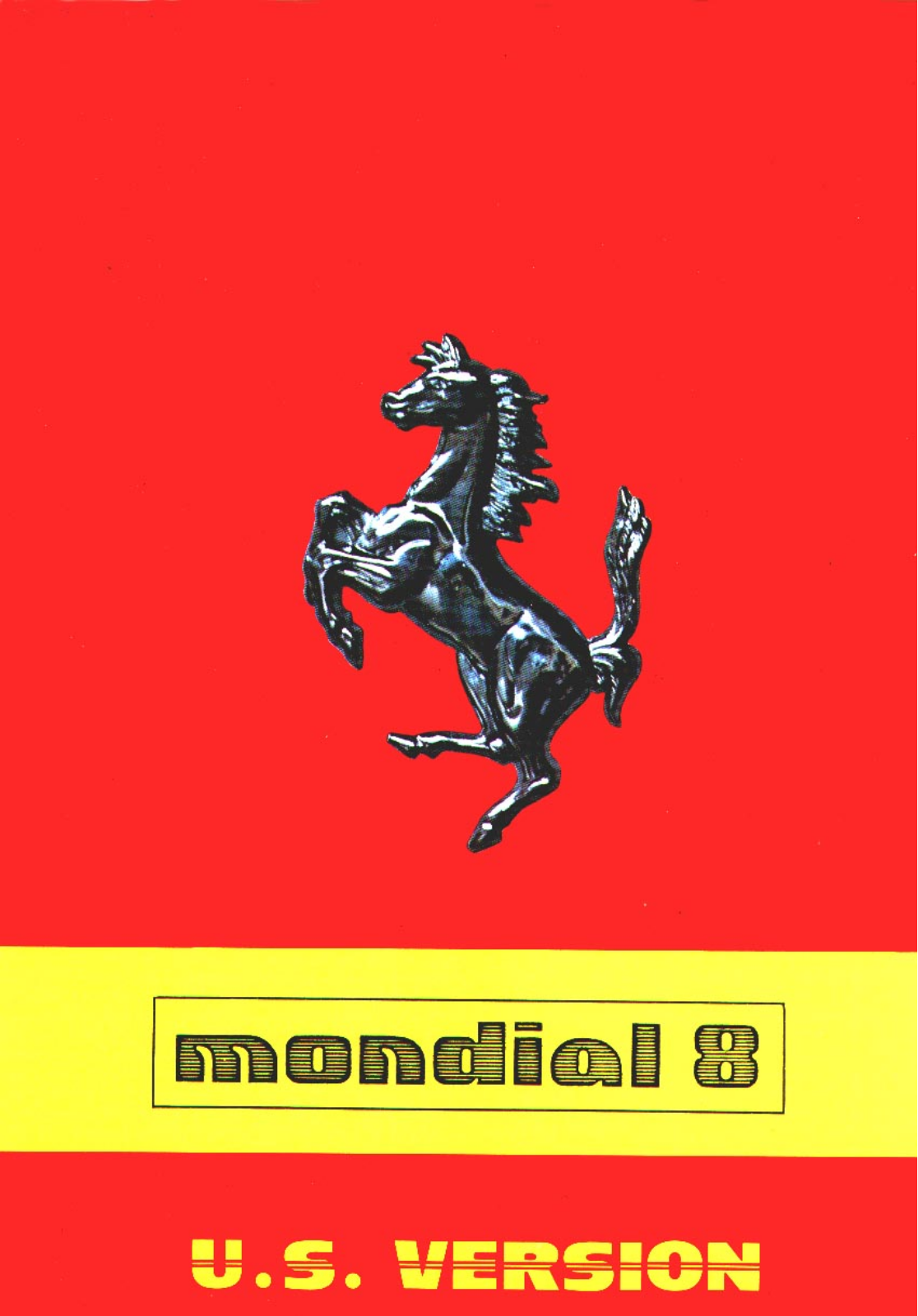 Ferrari Mondial 1981 User Manual