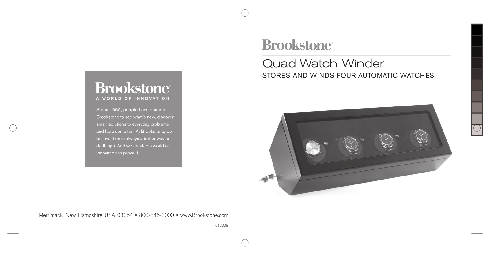 Brookstone 618009 User Manual