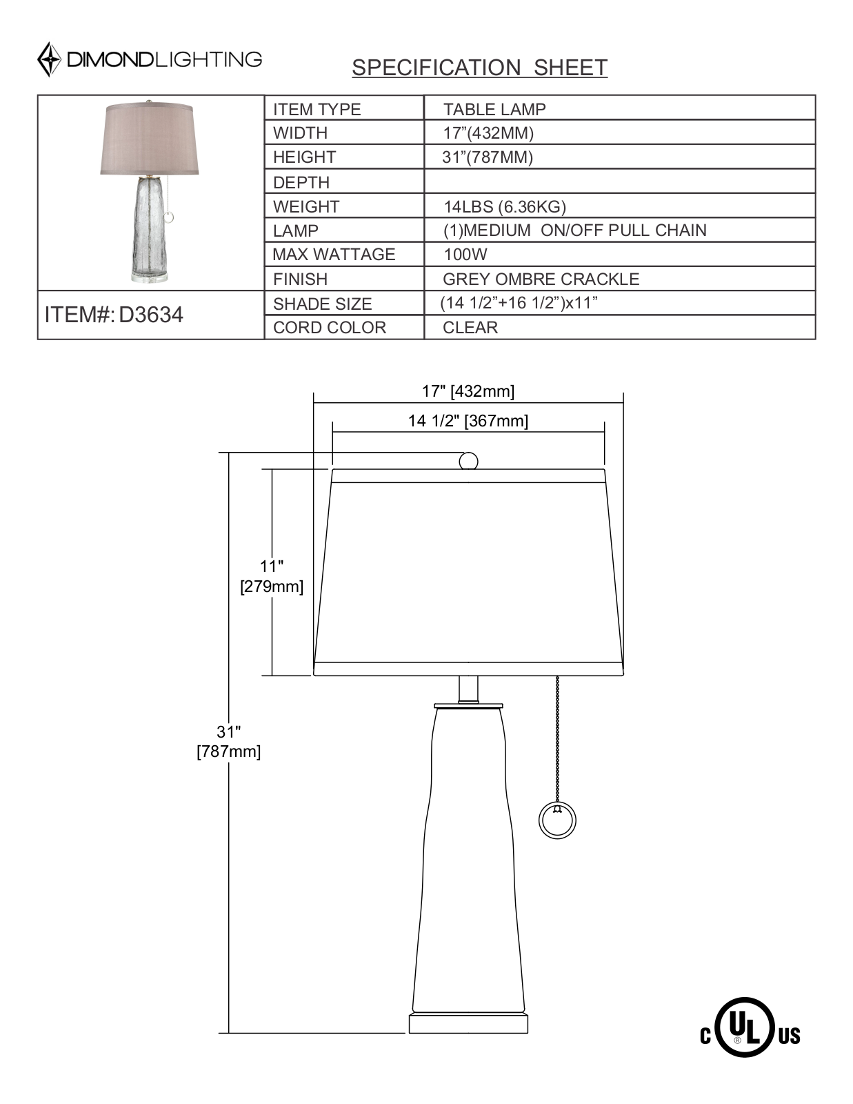 ELK Home D3634 User Manual