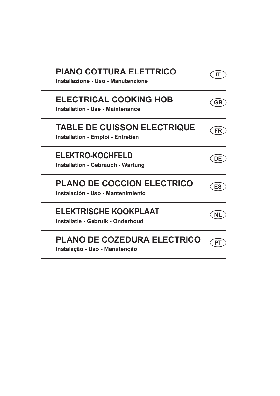 BRANDT TE210XT1, STE400WF1 User Manual