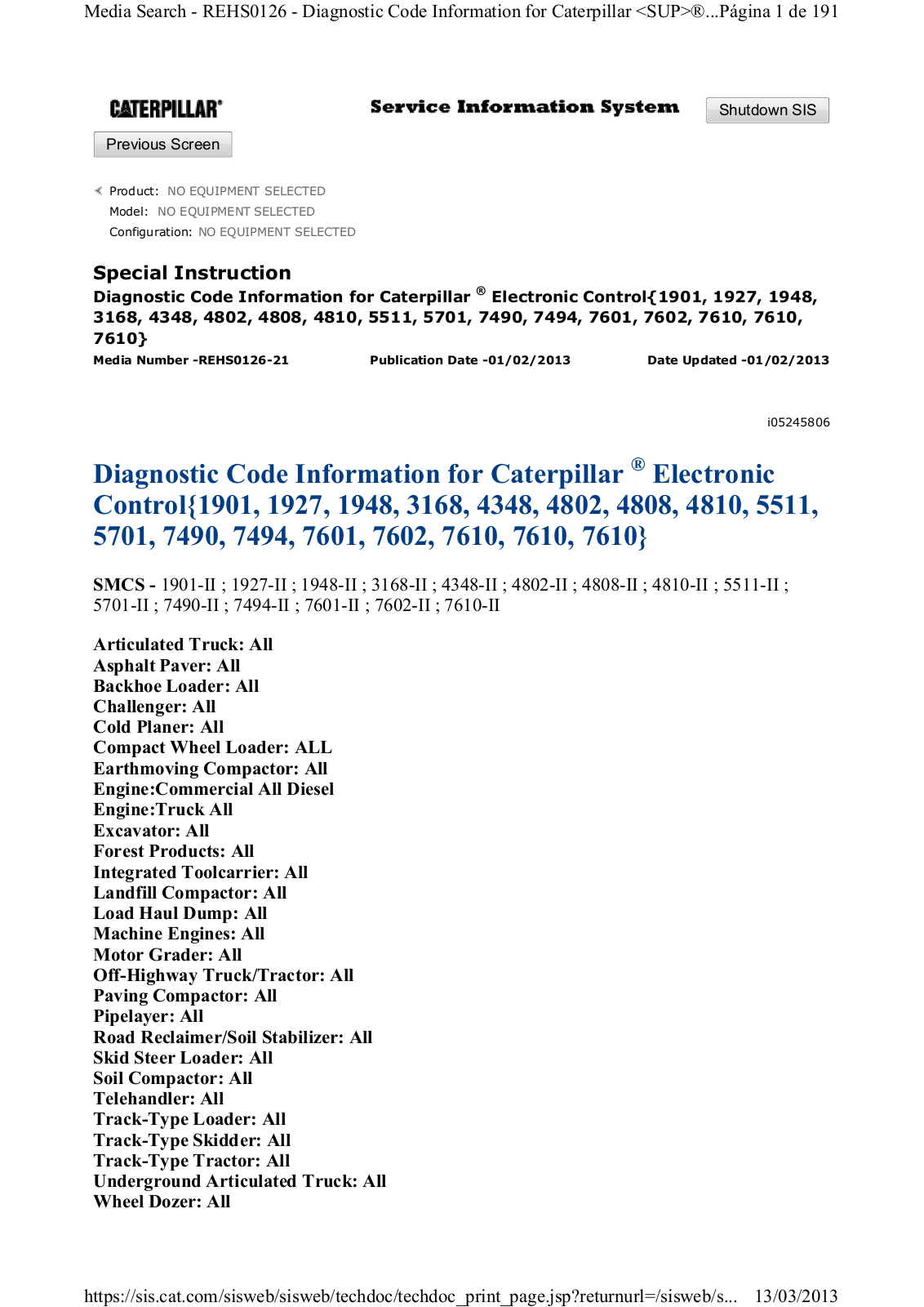 Caterpillar 1901, 1927, 1948, 3168, 4348 Service Manual - ManualMachine.com