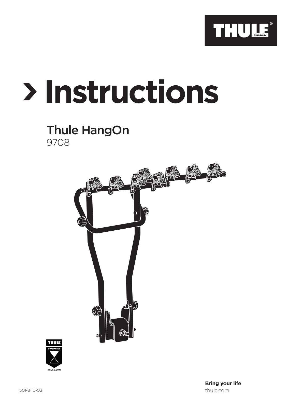 Thule 9708 User guide - ManualMachine.com