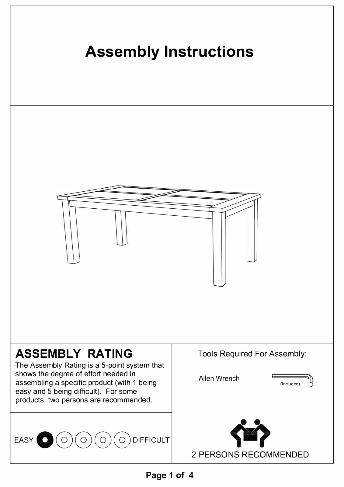 Foundstone W000574001 Installation & Assembly - ManualMachine.com