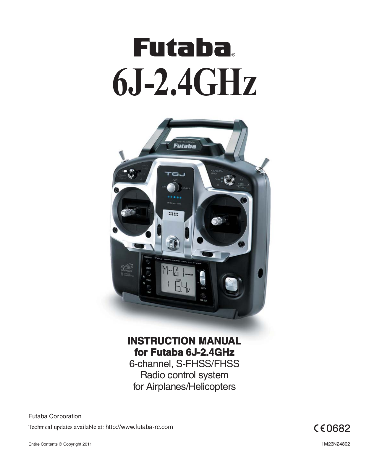 Futaba 6J User Manual