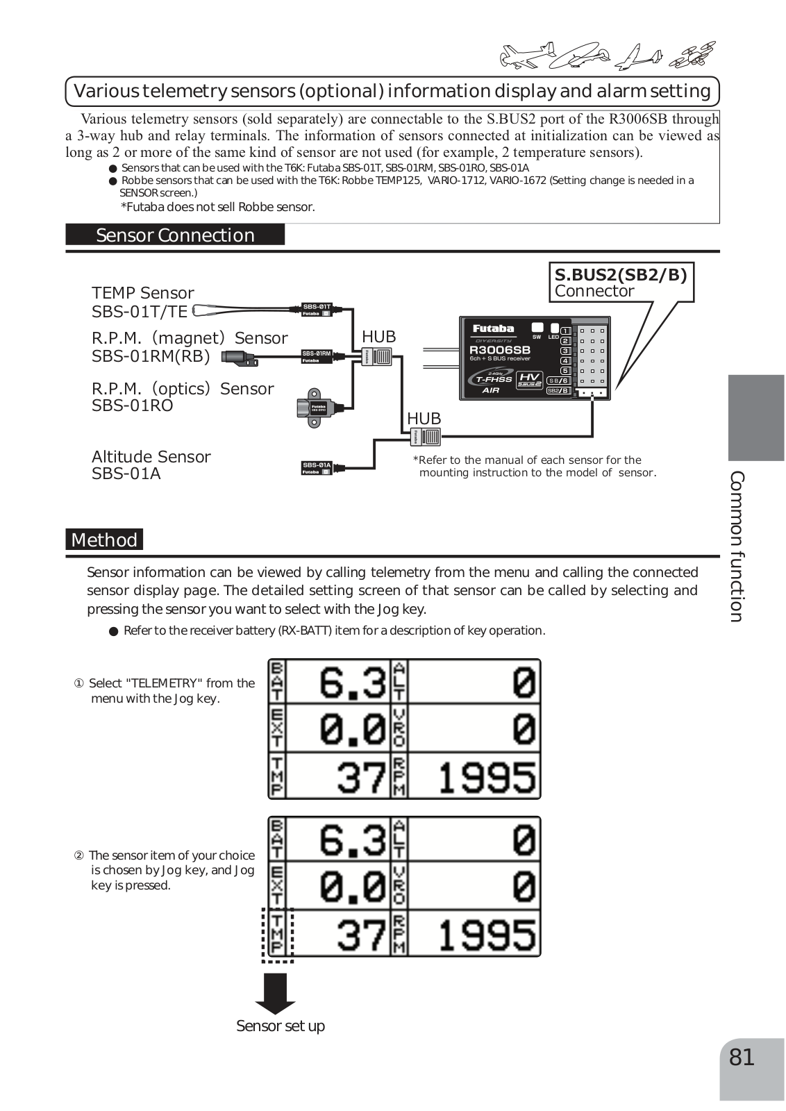 Futaba T6K-24G User Manual