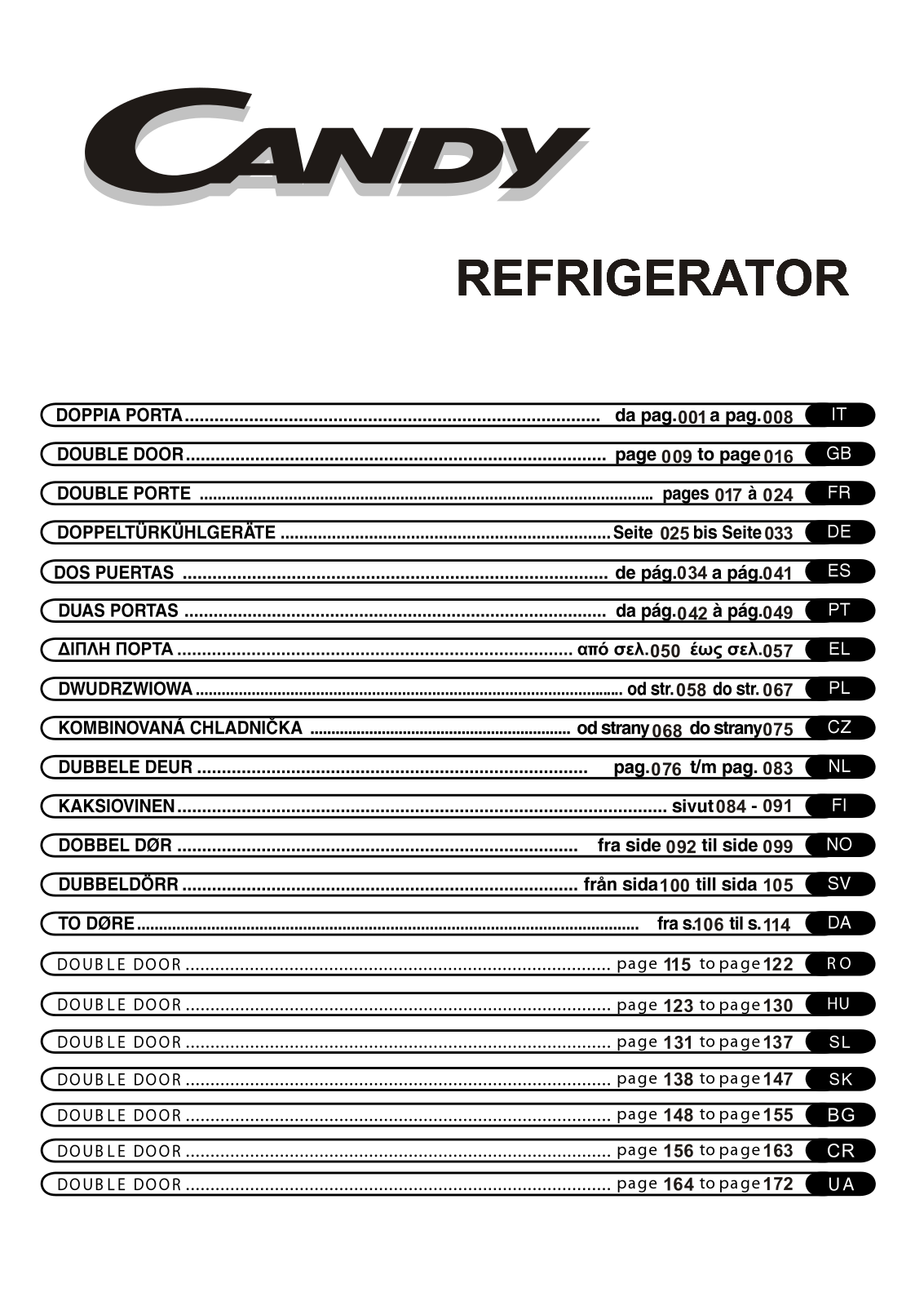 CANDY CCDS 5142S User Manual