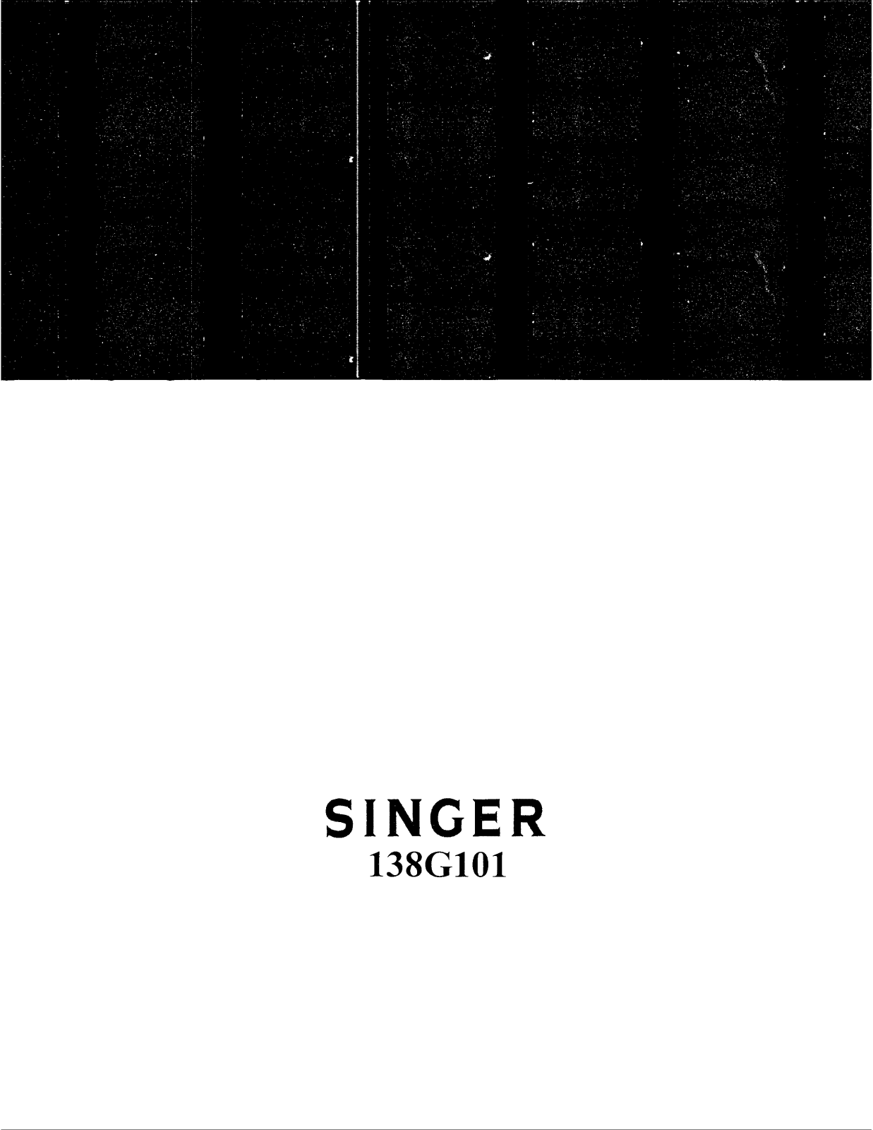 SINGER 138G101 Parts List