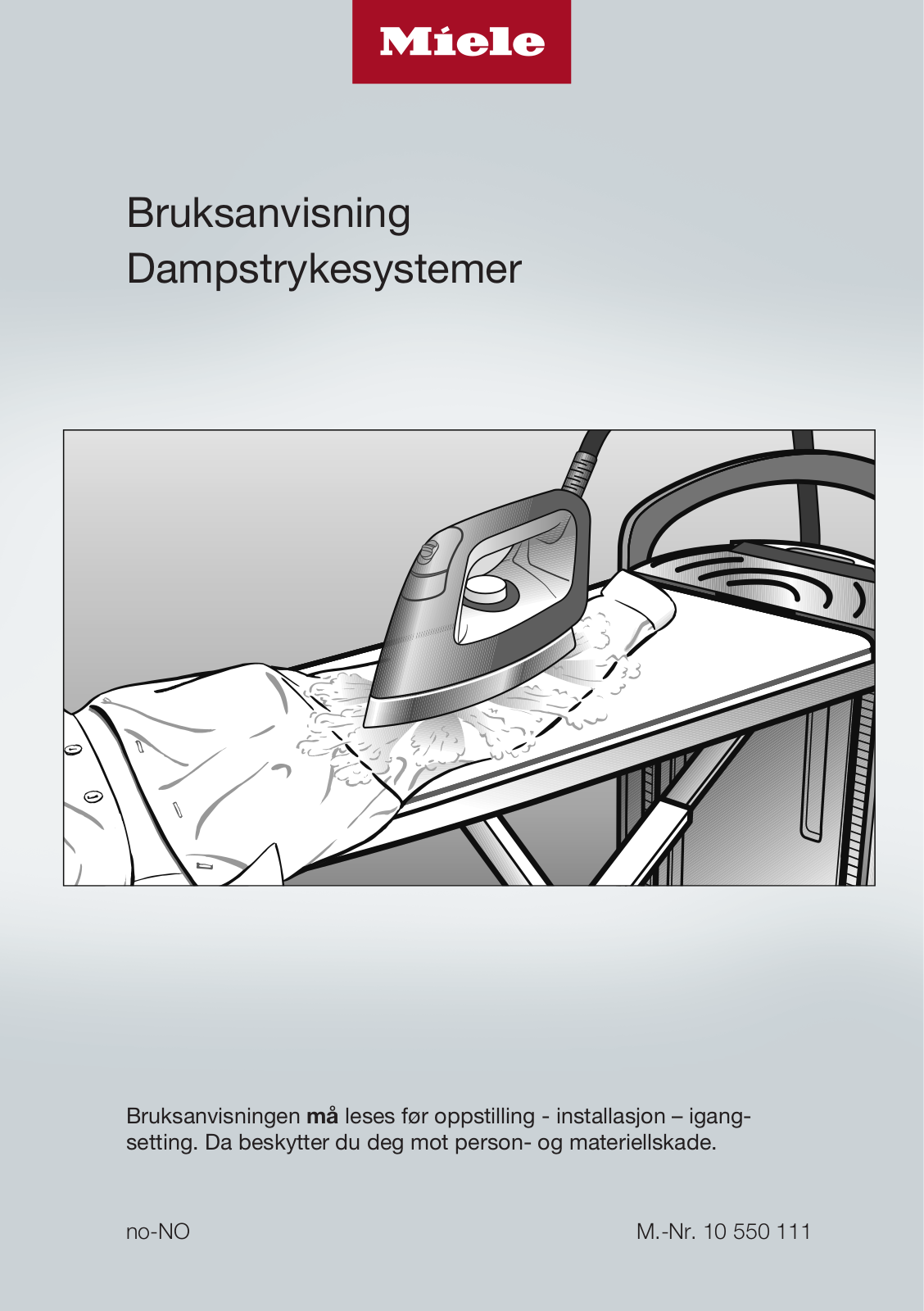 Miele B 3312 User manual