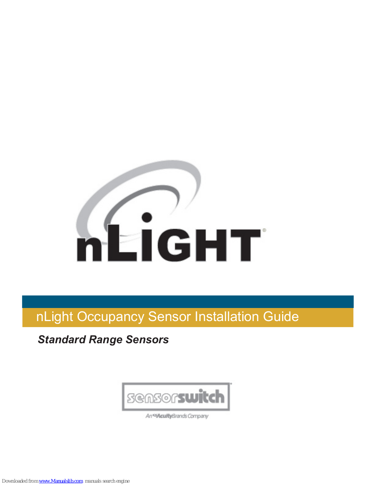 nLight nCM 9, nCM PDT 9 2P, nCM PDT 9 Installation Manual - ManualMachine.com