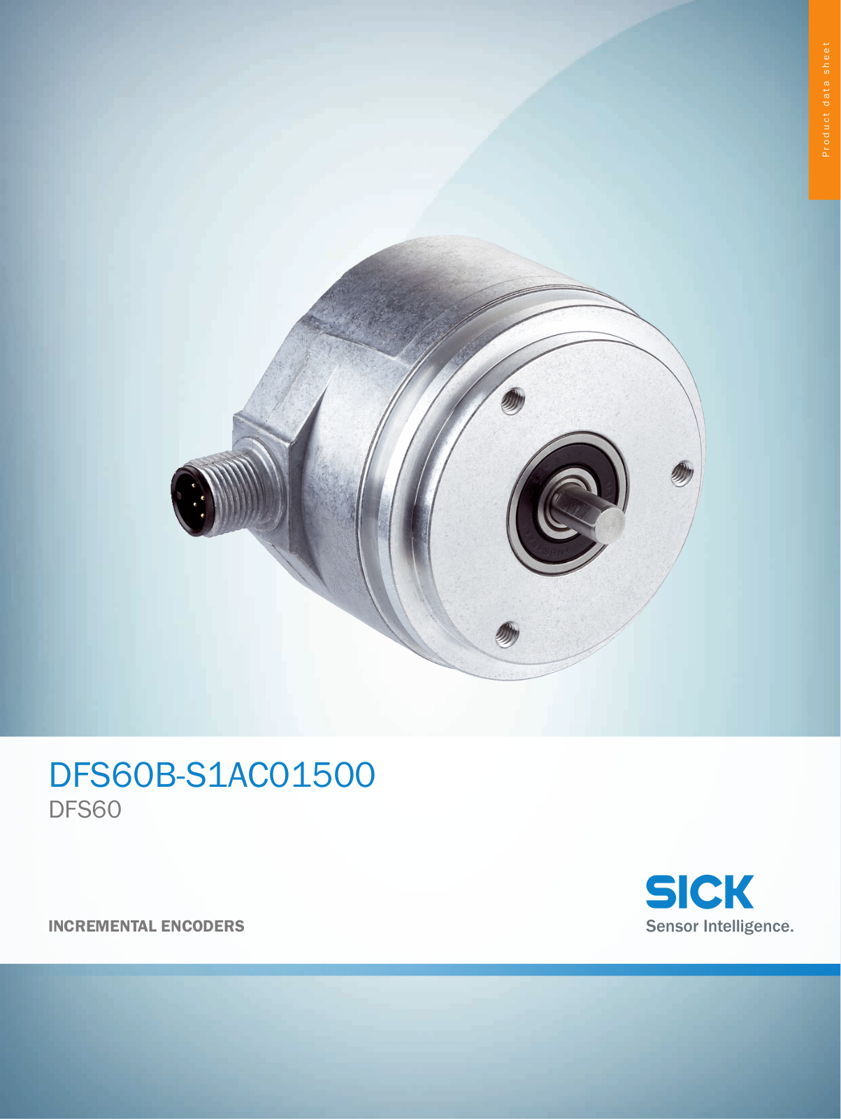 Sick DFS60B-S1AC01500 Data Sheet