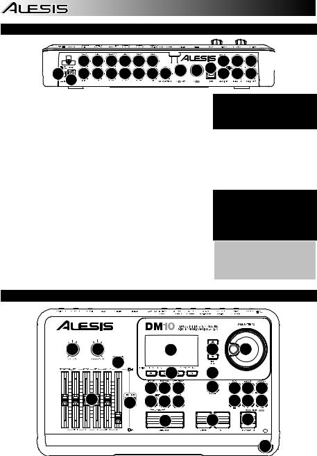 Alesis DM10 User Manual
