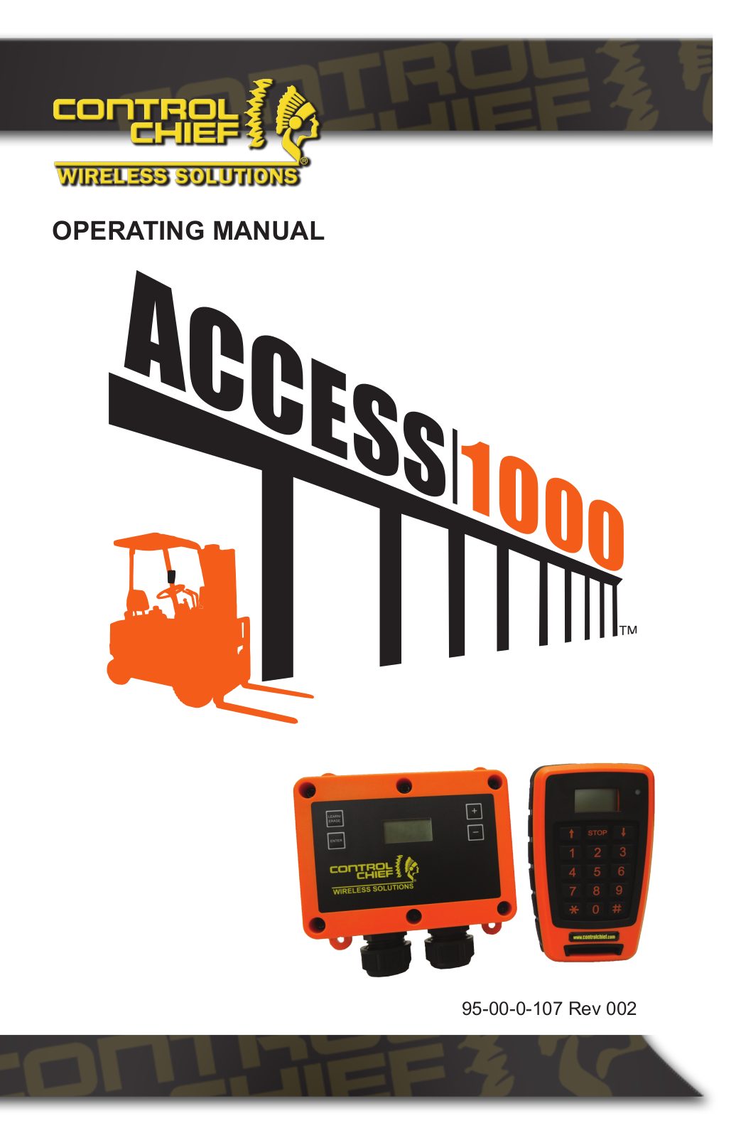 Control chief Access 1000 User Manual