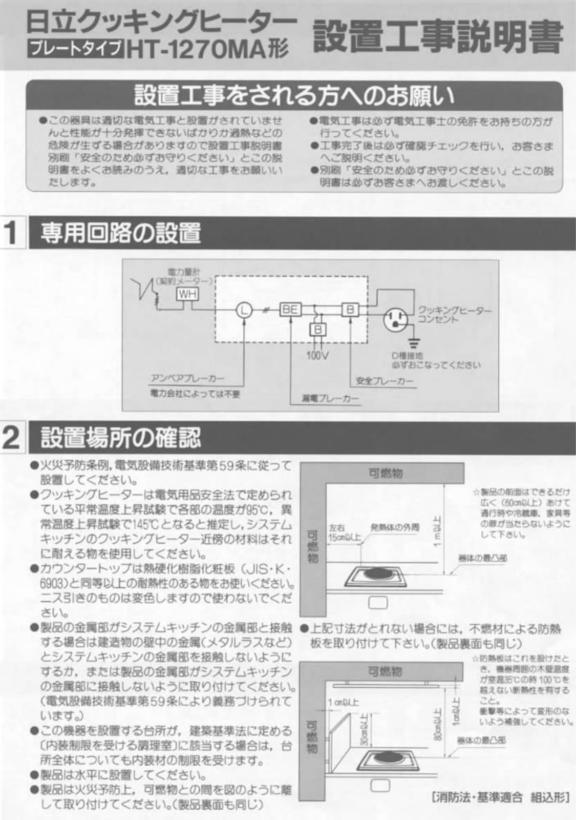 HITACHI HT-1270MA User guide