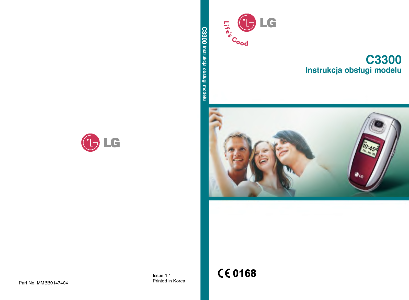 Lg C3300 User Manual