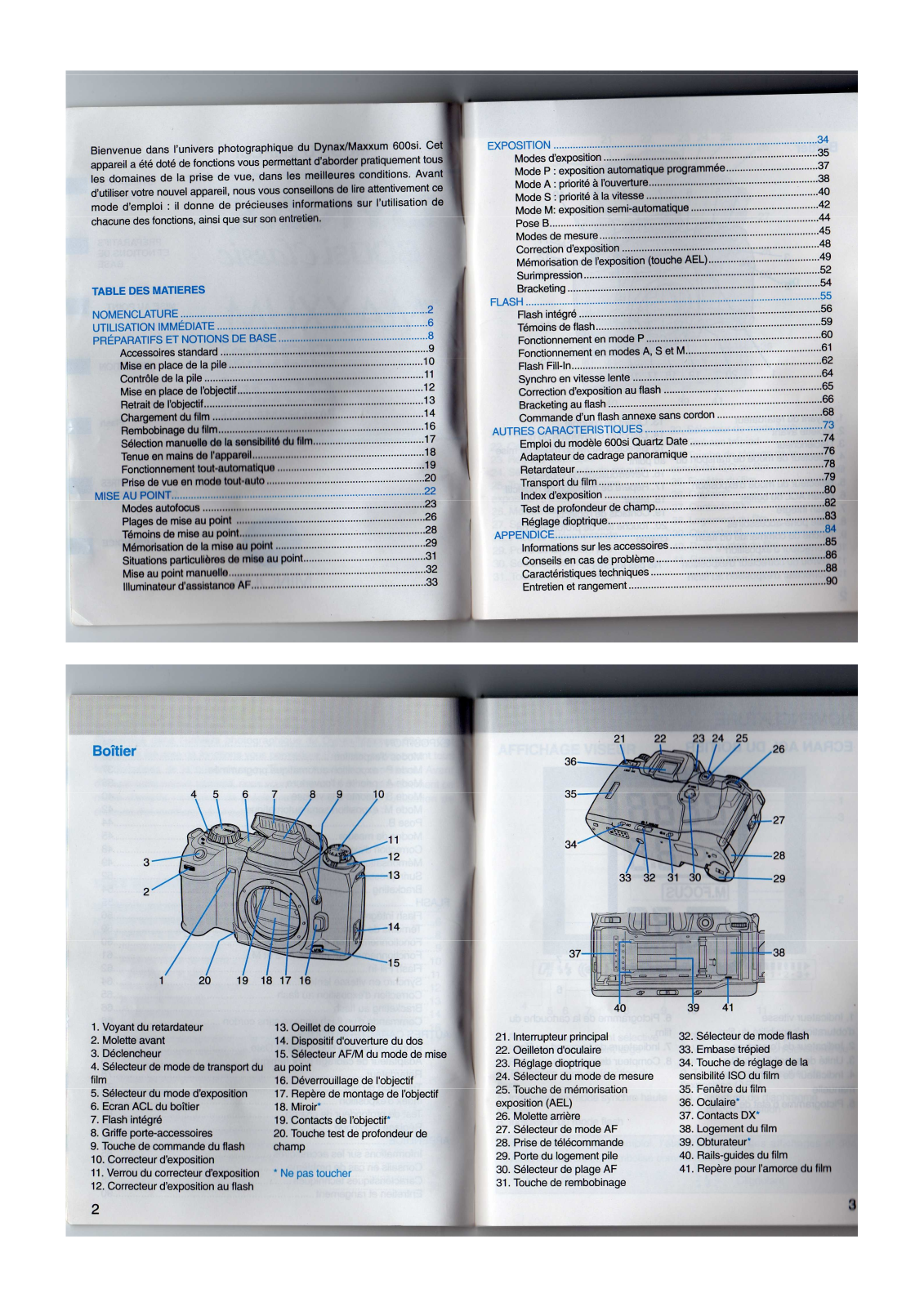 MINOLTA Dynax 600 Si Classic User Manual