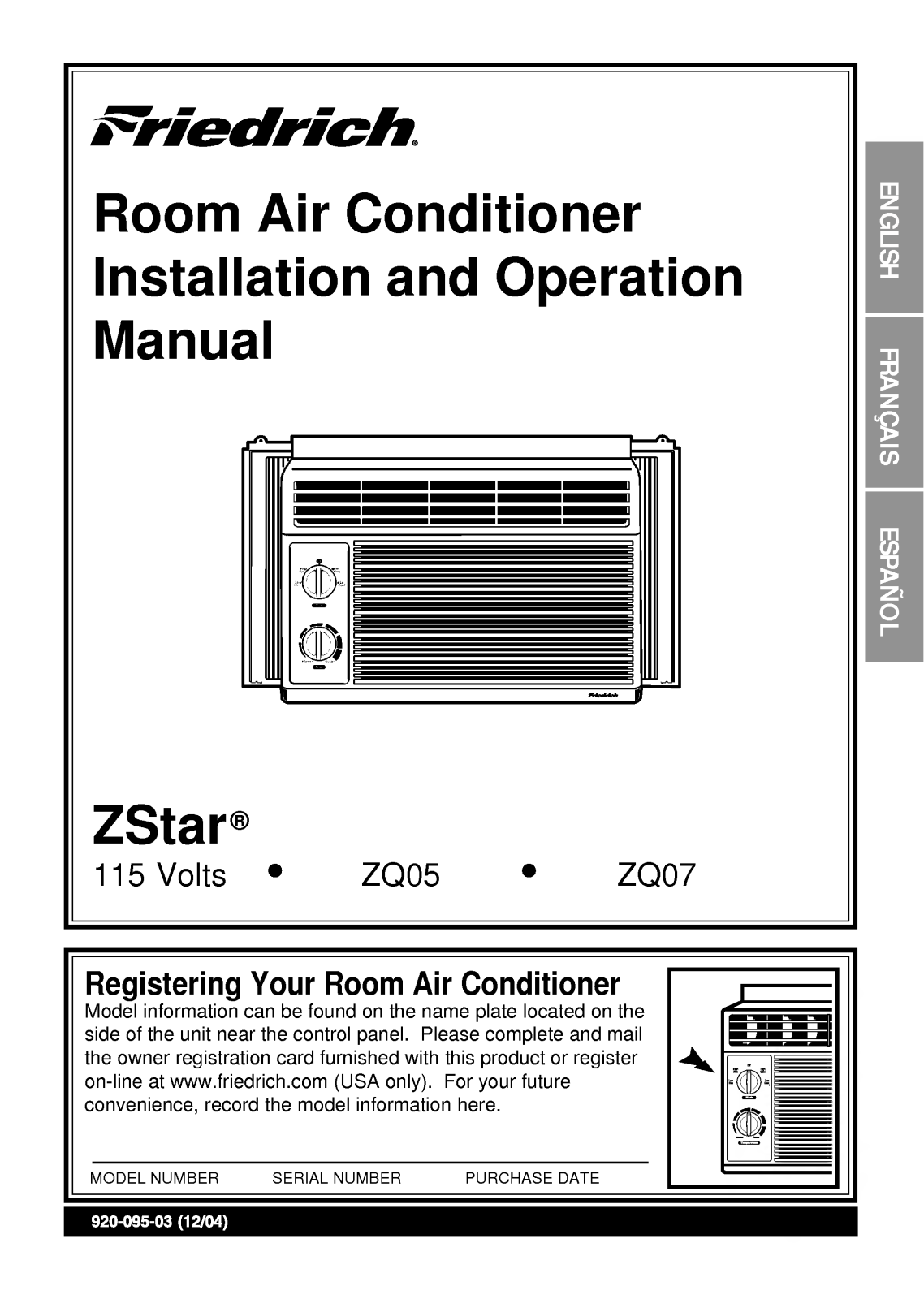 LG ZQ07B10 User Manual