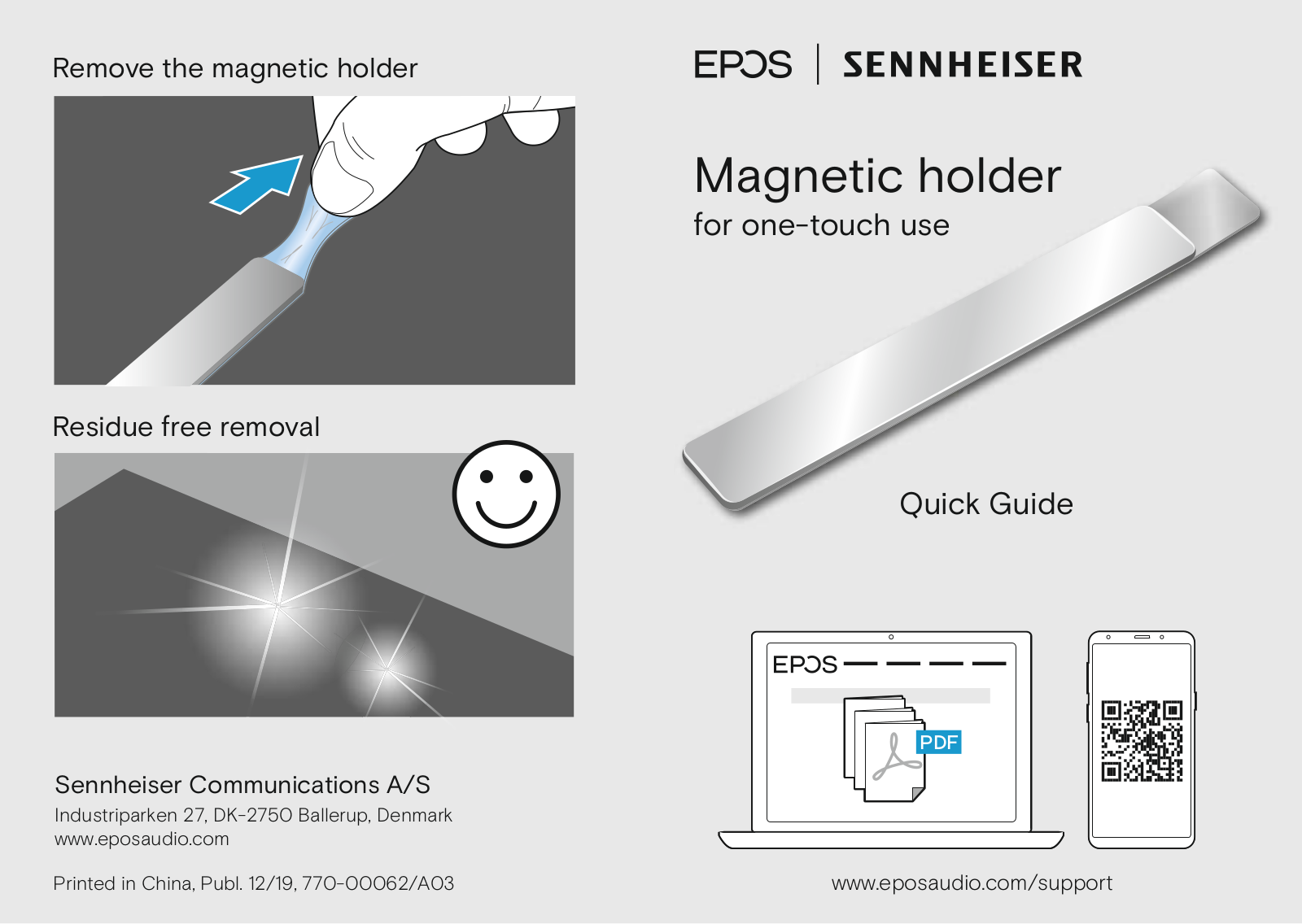 Sennheiser 506481 Quick Start Guide