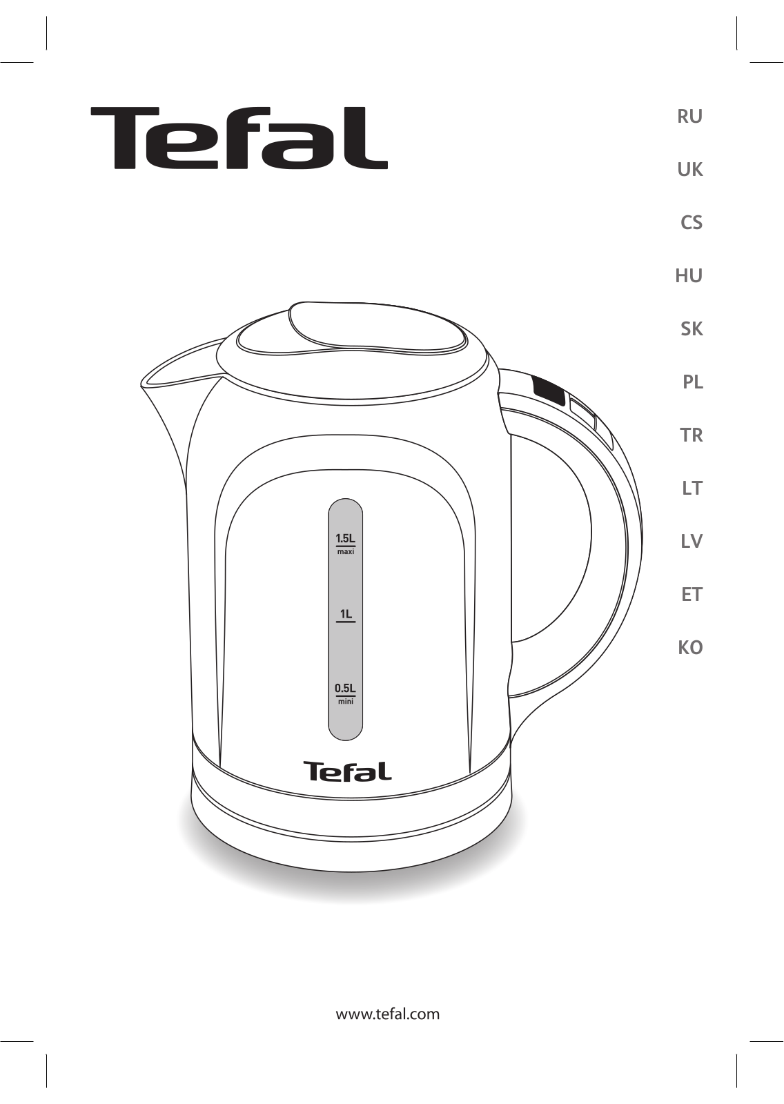 Tefal KI 410B30 User Manual