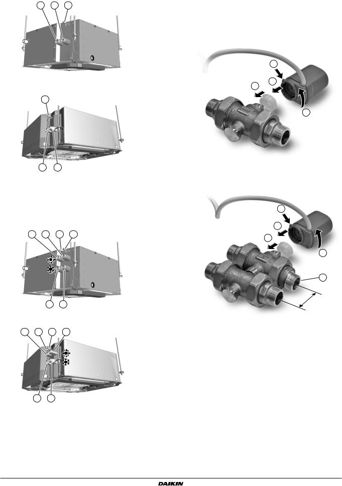 Daikin EKMV2C09B7, EKMV3C09B7 Installation manuals