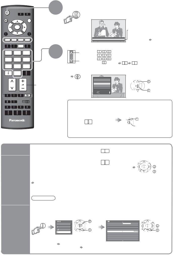 Panasonic TH46PY8PA, TH-42PY8PA User Manual