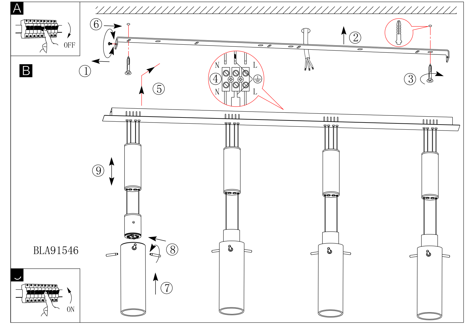 Eglo 91546 Service Manual