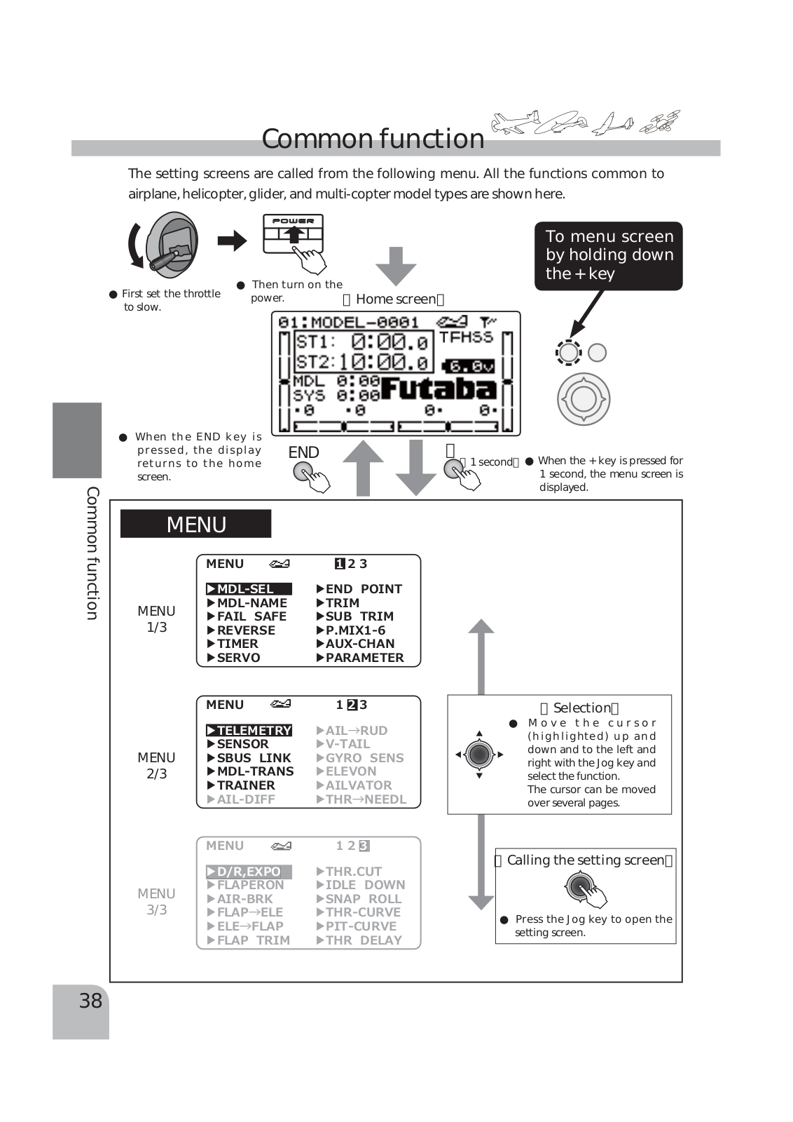 Futaba T10J 24G User Manual