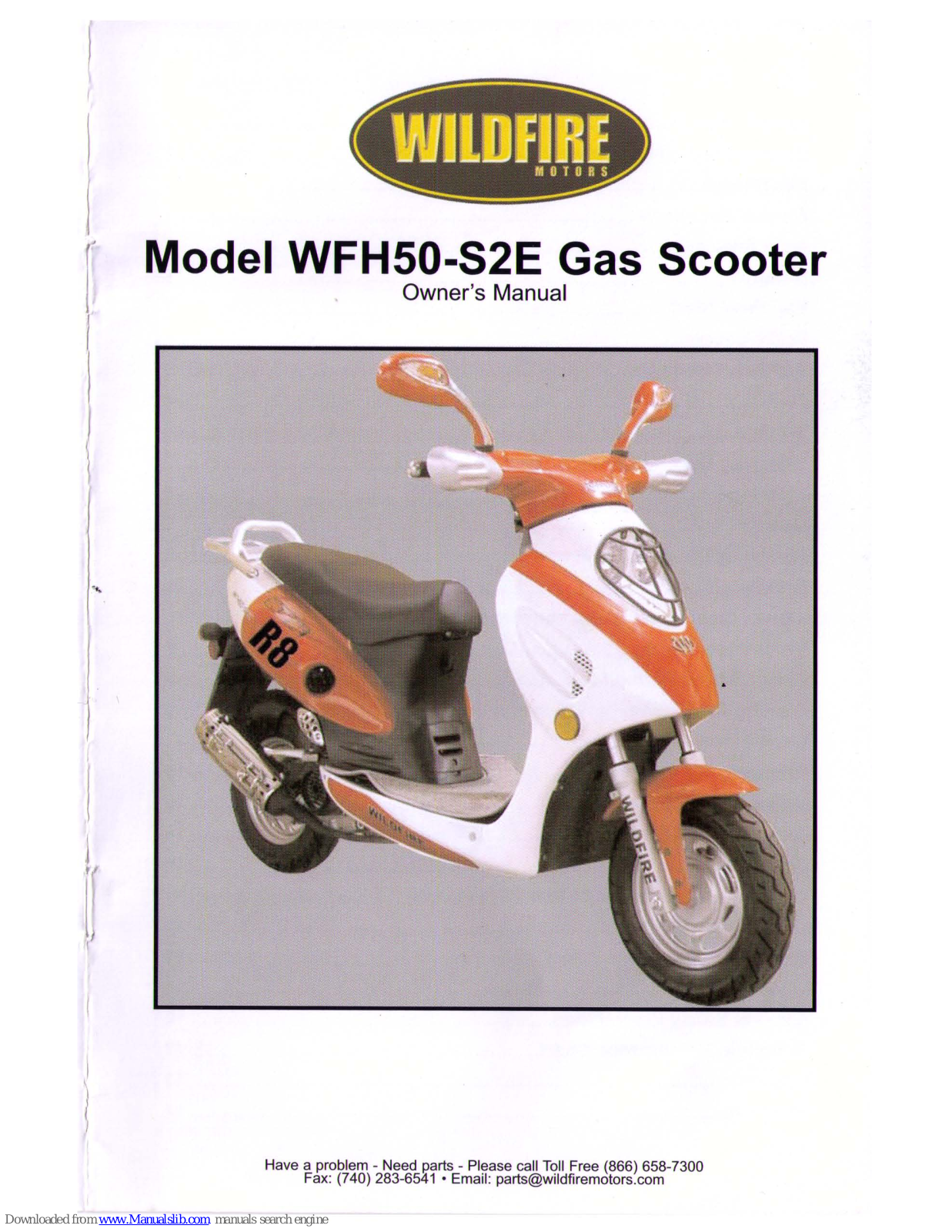 Wildfire WFH50-S2E Owner's Manual