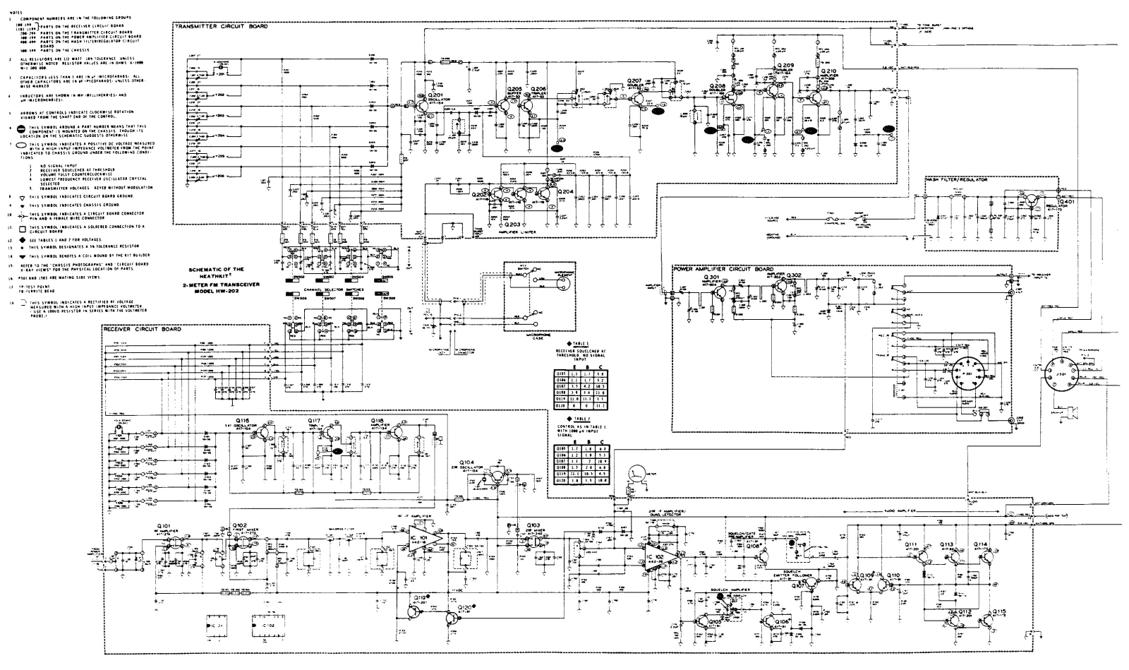 Heathkit HW-202 Schematic