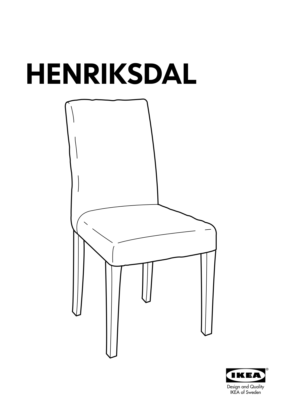 IKEA HENRIKSDAL User Manual