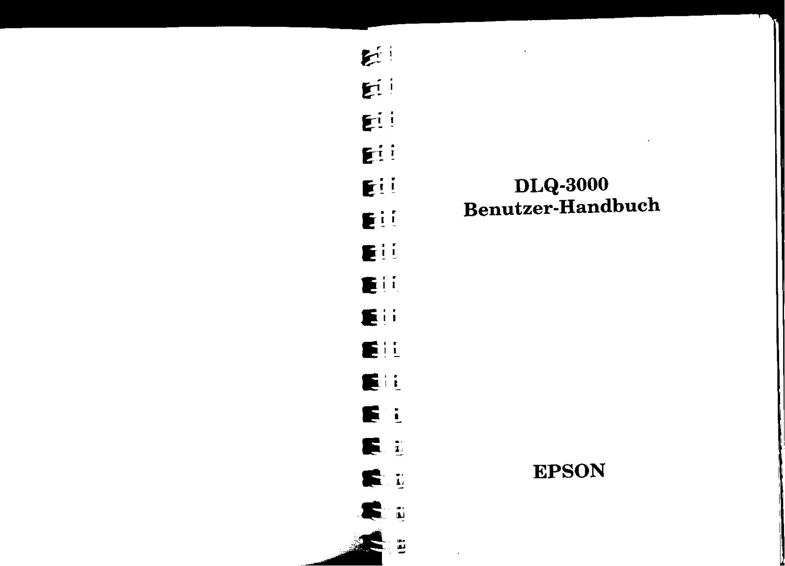 Epson DLQ-3000 User Manual