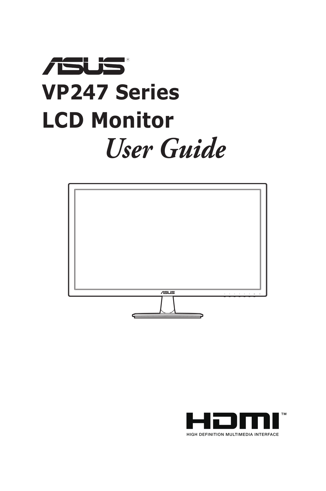 Asus VP247HA User Guide