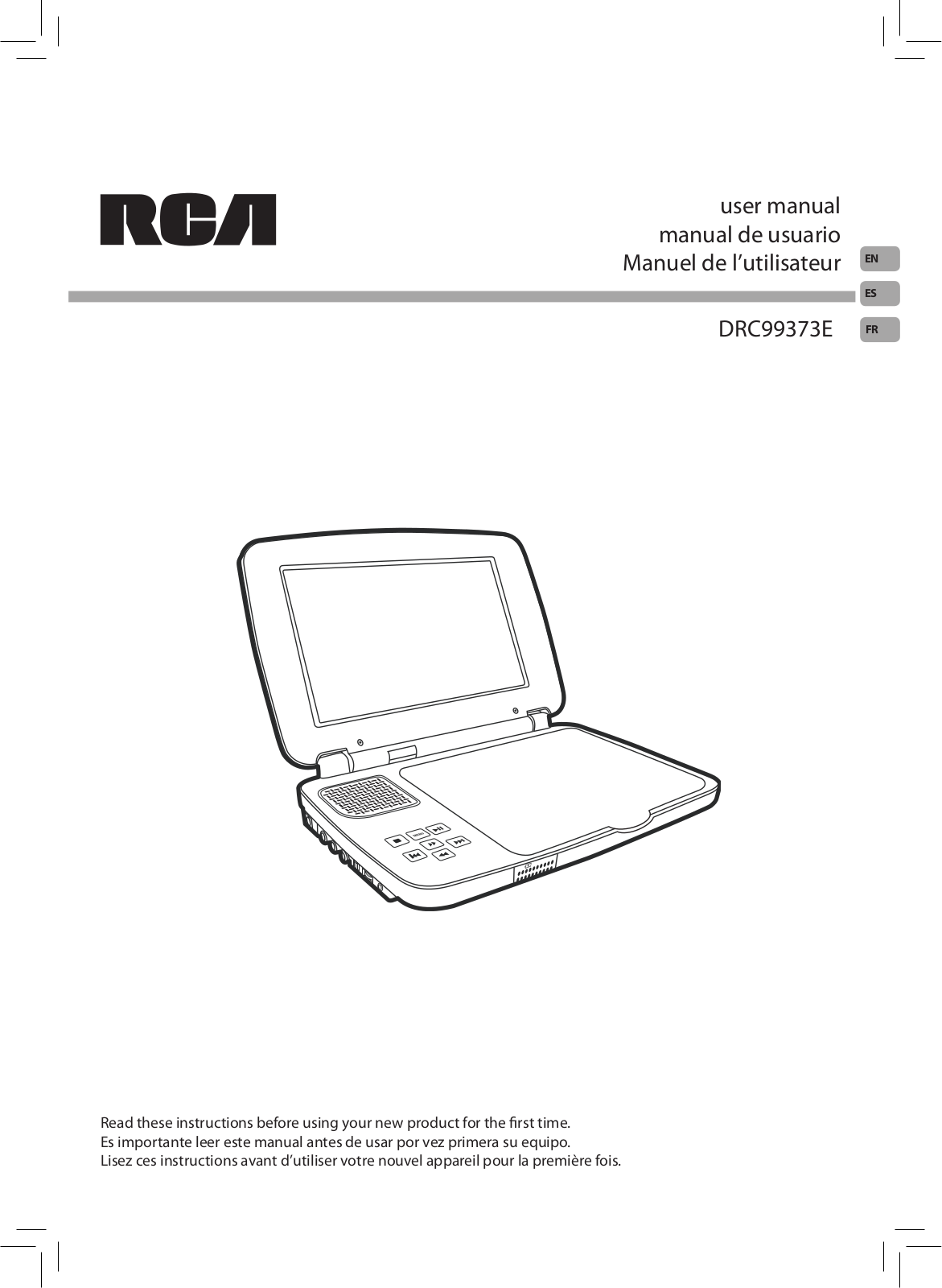 RCA DRC99373E Owner's Manual