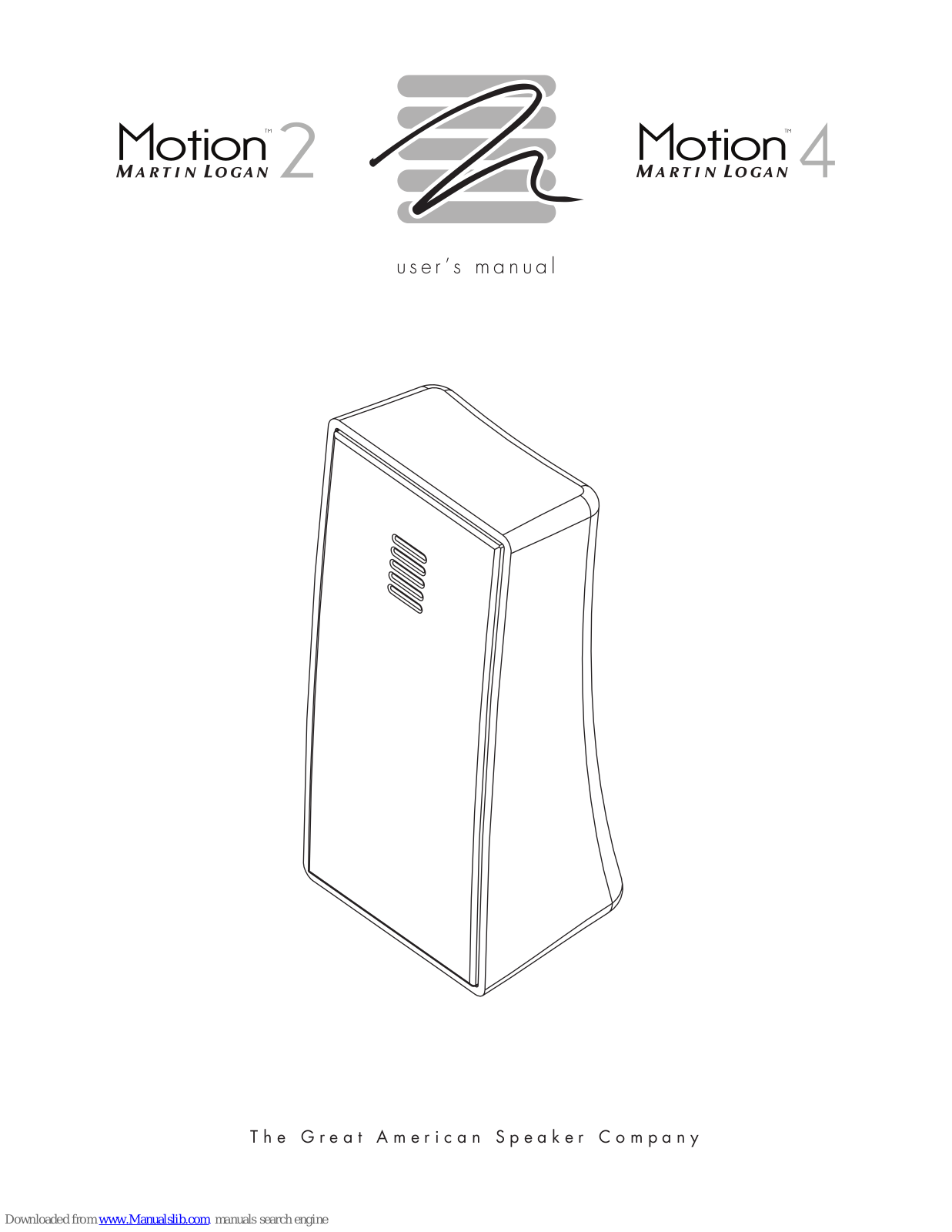 MartinLogan Motion 2, Motion 4 User Manual