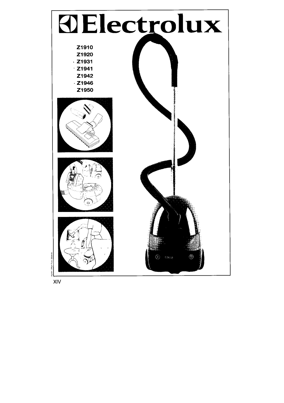 AEG Z1941, Z1946, Z1942 User Manual