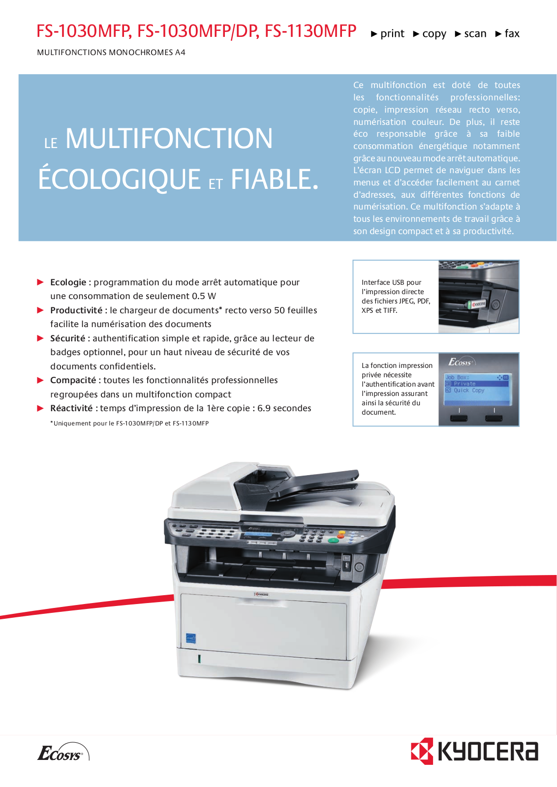 KYOCERA FS-1030MFP, FS-1130MFP User Manual