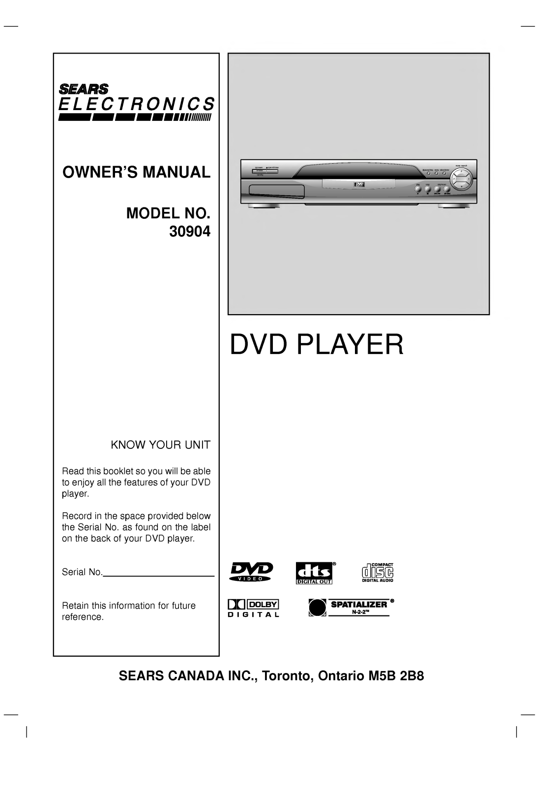 LG 30904 User Manual