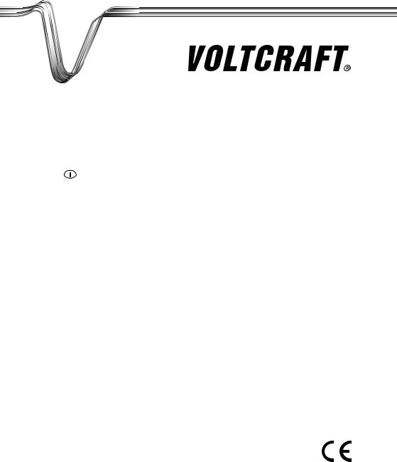 VOLTCRAFT VC-18D Operation Manual