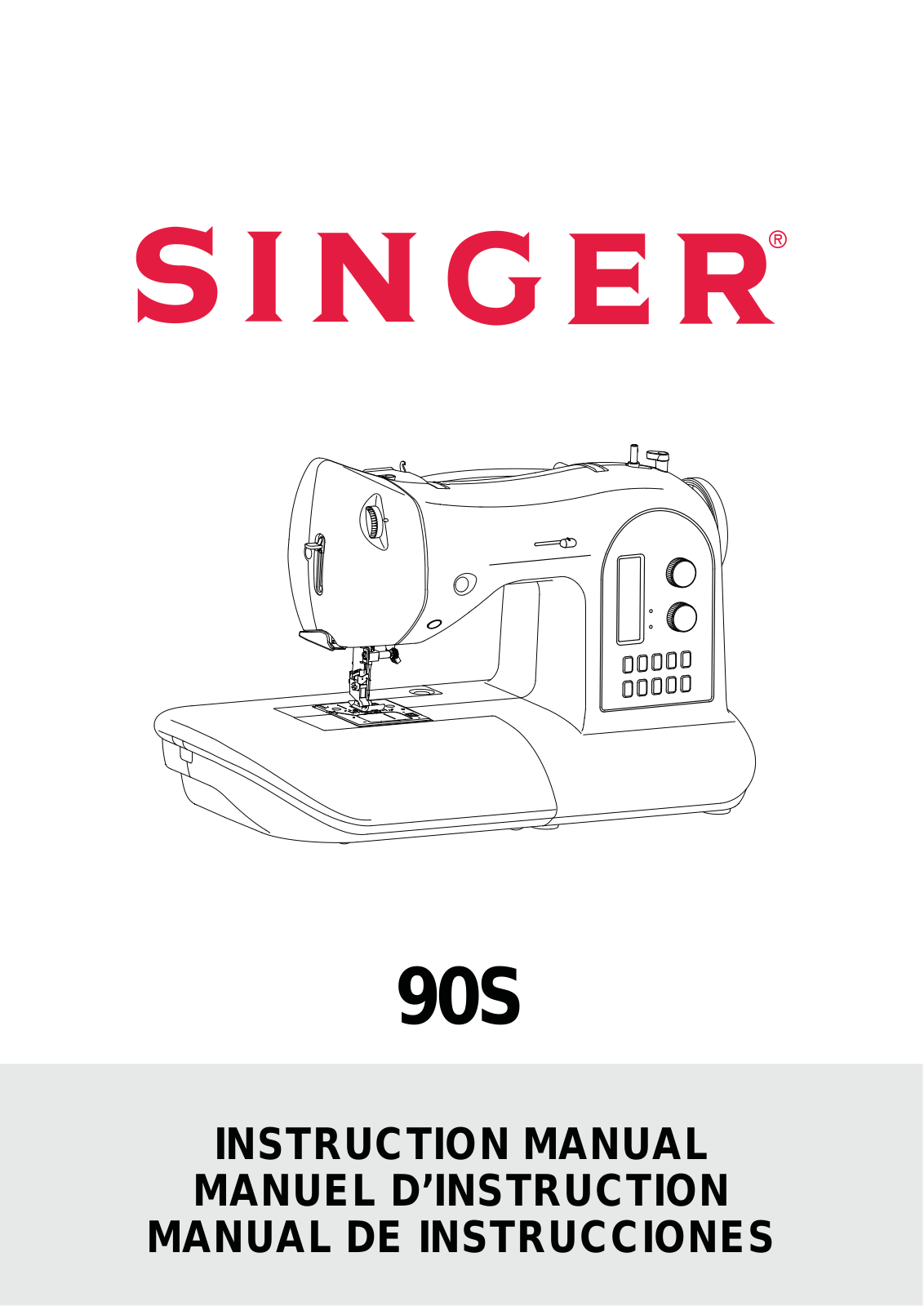 Singer 90S Instruction Manual