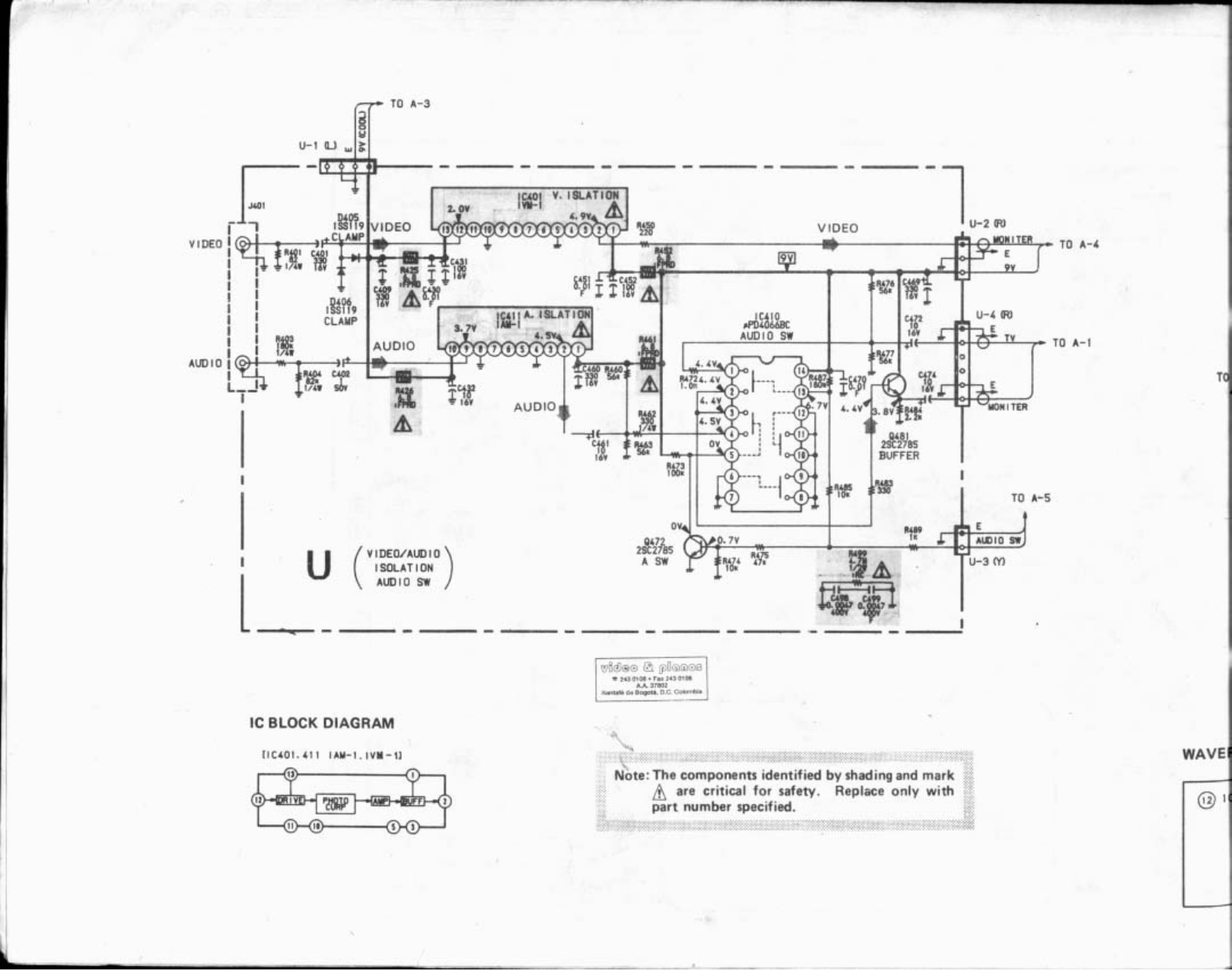 SONY KV2140RWP Diagram