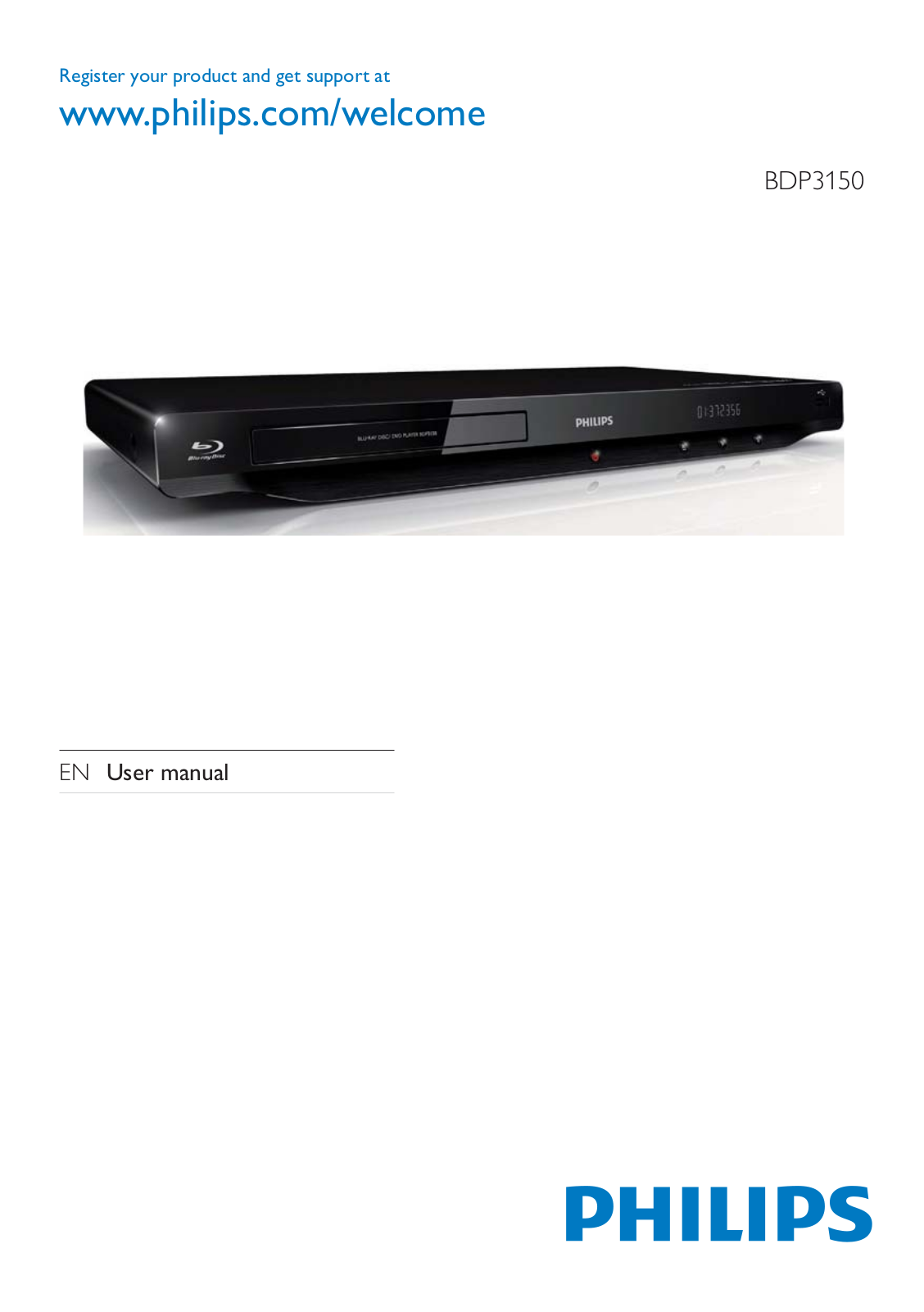 Philips BDP3150/12 operating instructions - ManualMachine.com