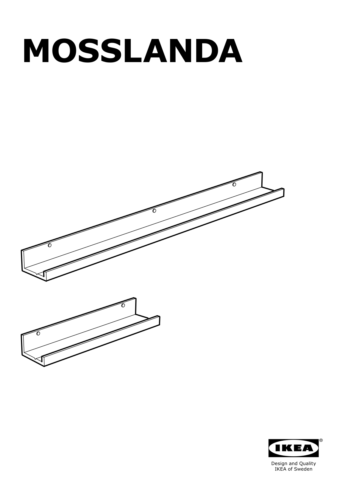 Ikea 40291766, 20291767 Assembly instructions