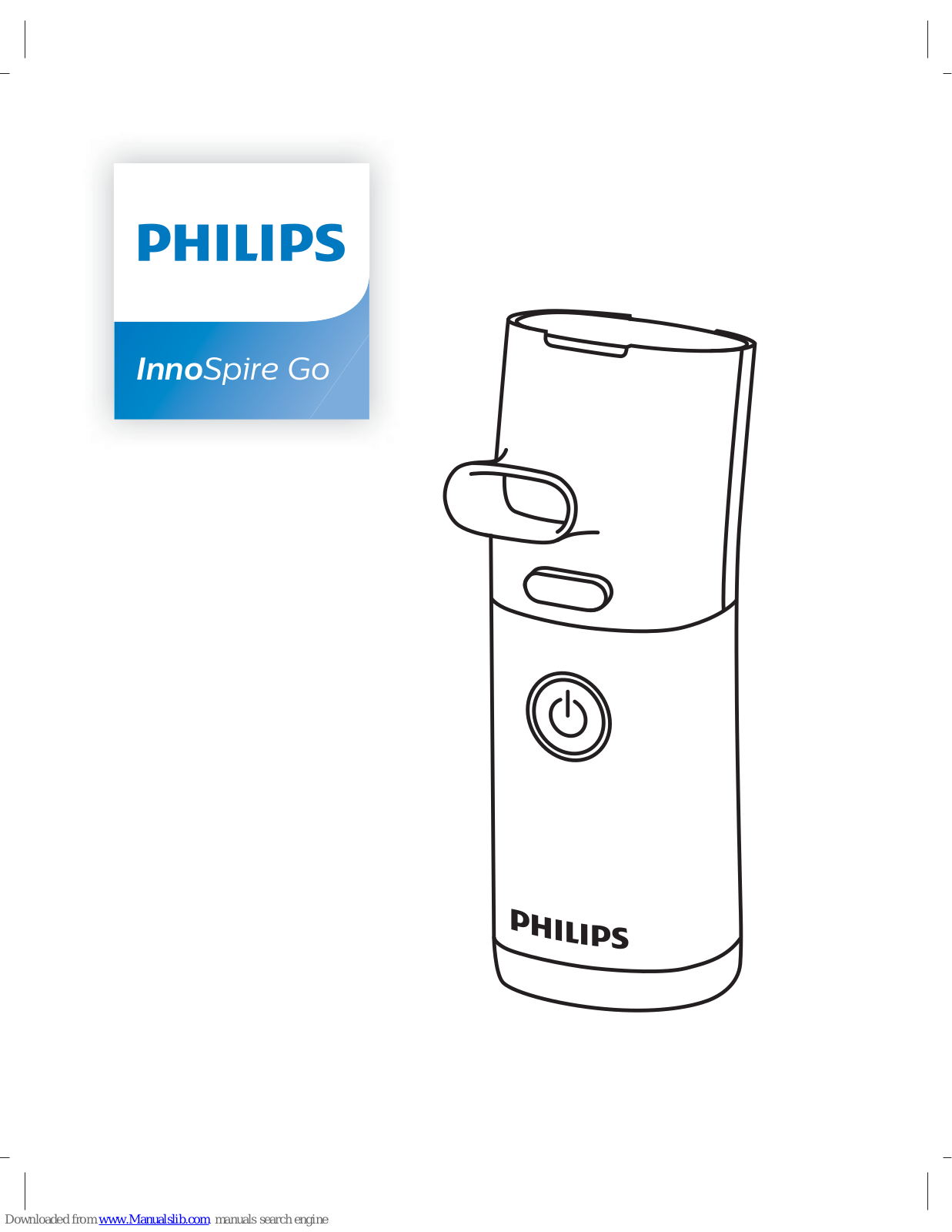 Philips InnoSpire Go Instructions For Use Manual