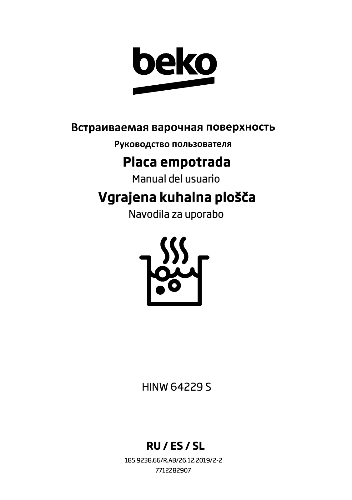 BEKO HINW 64229 S User manual