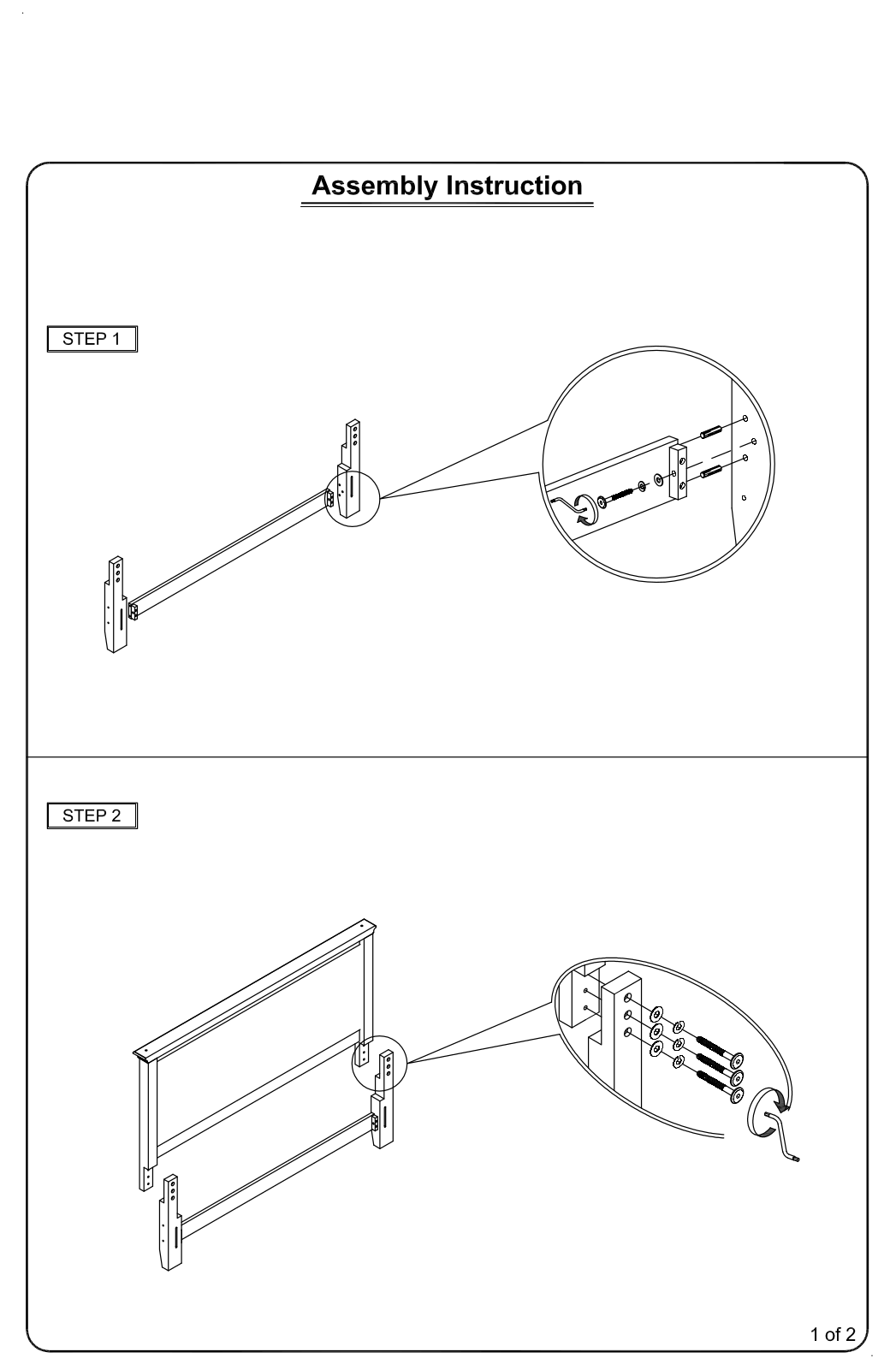 Sand & Stable W003248100 Assembly Instruction