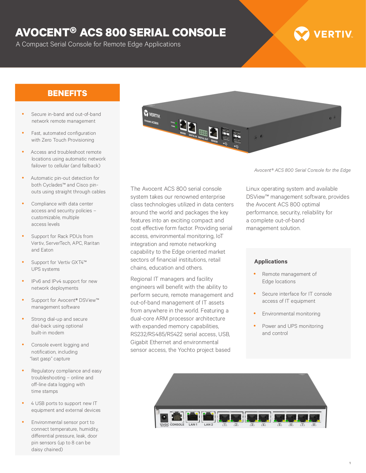 Avocent ACS808MEAC-404 User Manual