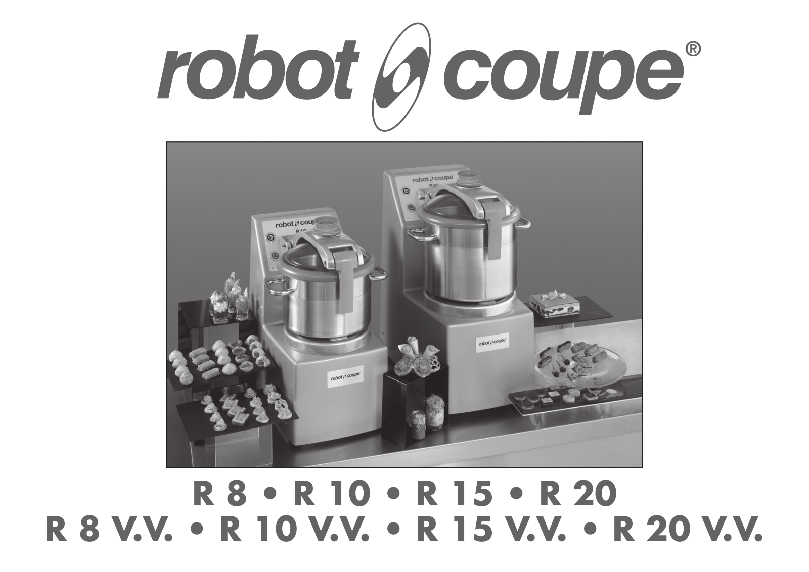 Robot coupe R15 User Manual