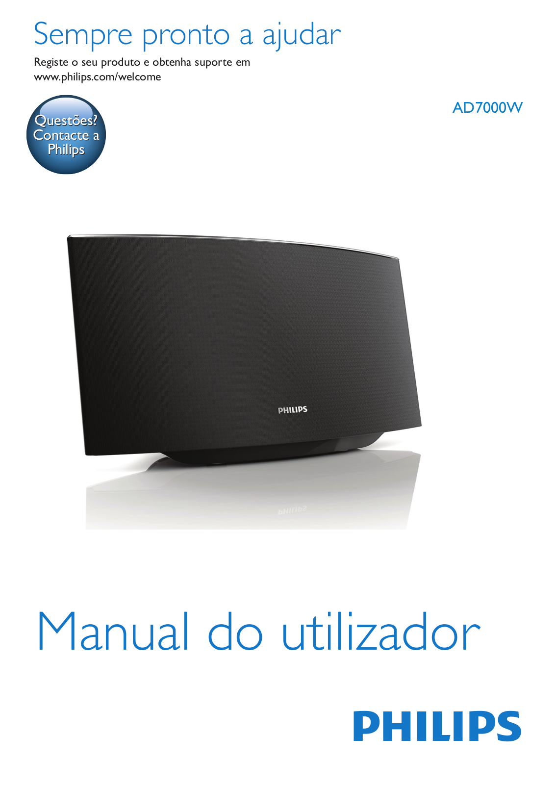 PHILIPS AD7000W User Manual